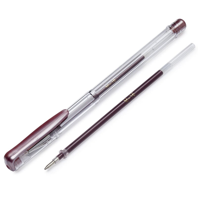 OfficeGoods Gel Pen Refills - 24 Individual Colors - Fits Most Gel Pens - Fast Drying Ink - Perfect for Artists, Adult & Kids Coloring Books, Mandalas, Nature - 2 Pack - Earth Tones - Image 5